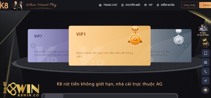 Người chơi có một số quyền lợi trong nội dung chính sách