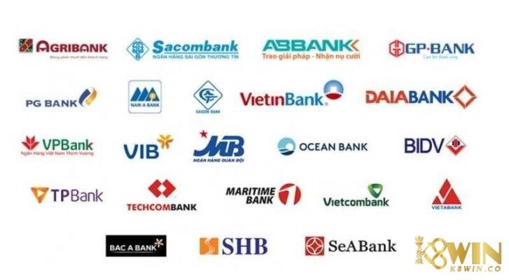 Nhà cái K8 đang liên kết hỗ trợ rút tiền với các ngân hàng lớn